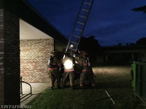 Commercial Structure Fire Scenarios Drill For 8 10 15 Vista Fire