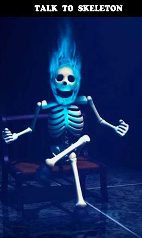 talking skeleton apk  android
