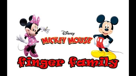 Mickey Mouse Finger Family - YouTube