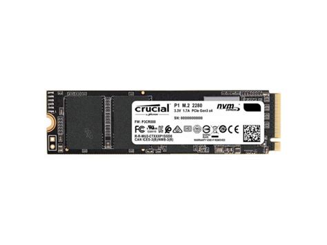 SSD накопитель 500Gb Crucial P1 (CT500P1SSD8) купить по низкой цене в ...