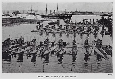 Great Britain: Fleet of British Submarines stock image | Look and Learn