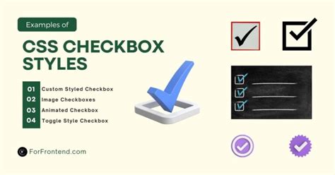 Css Checkbox Styles For Frontend