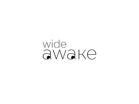 Unused Logo For Wide Awake By Anjani P On Dribbble