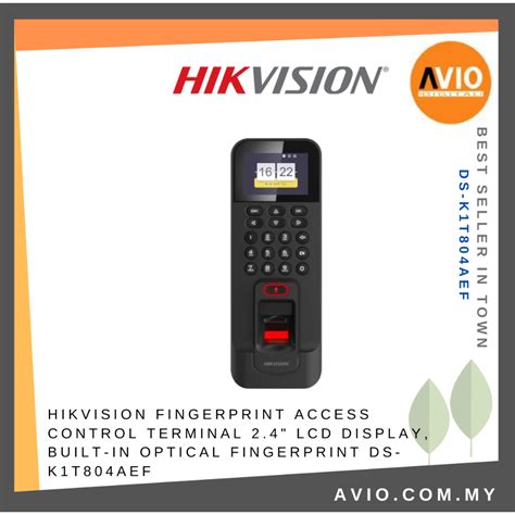 Hikvision Fingerprint EM RFID ID Card Password Door Access Control Time