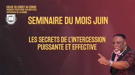 REV DR DANIEL KAWATA LES SECRETS DE L INTERCESSION PUISSANTE ET