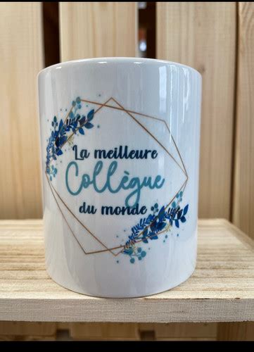 Mug la meilleure collègue du monde La boutique de Rose