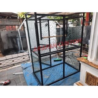 Jual Sangkar Kandang Ternak Umbaran Koloni Aviary Besar Burung Lovebird