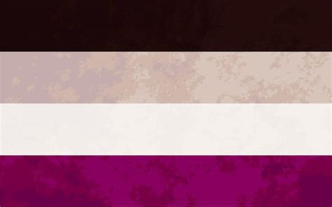 Premium Vector Asexual Sign Asexual Pride Flag With Texture