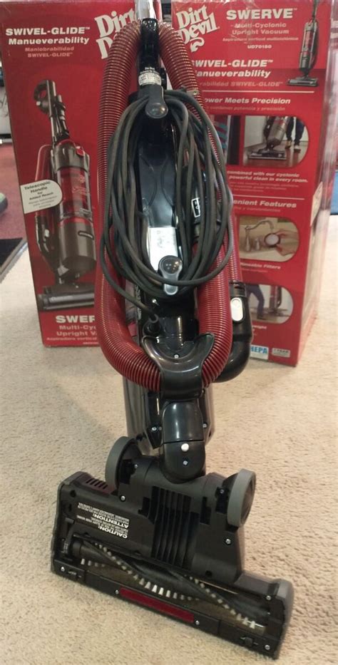 Dirt Devil Vision Swivel Glide Bagless Upright Vacuum