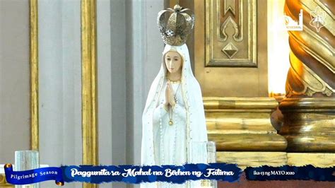 Live Paggunita Sa Mahal Na Birhen Ng Fatima 12NN Mass YouTube