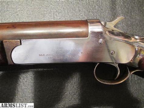 Armslist For Sale ⨁ Sold ⨁ Iver Johnson Champion” 12 Gauge Single