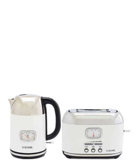 Goldair Breakfast Pack Kettle & Toaster Set - Cream – The Culinarium