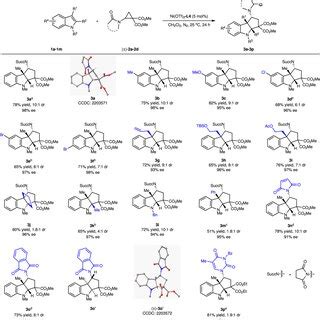 Substrate Scope Of The Reaction Unless Otherwise Noted Reaction