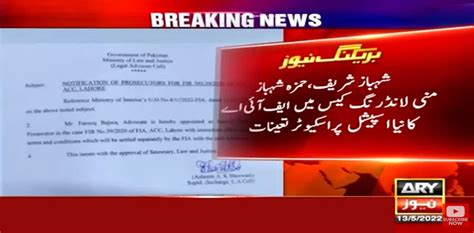 Hamza Shahbaz New Special Prosecutor Appointed In Money Laundering Case