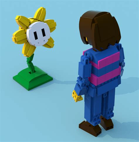 Lego Undertale Flowey 2 by pb0012 on DeviantArt