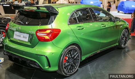 Mercedesbenza45green 5 Paul Tans Automotive News