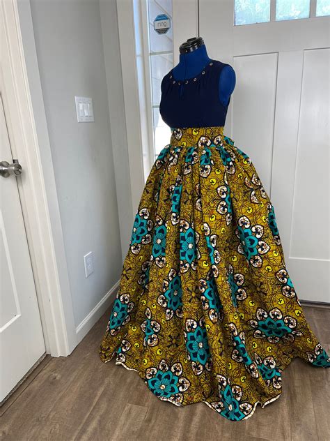 African Clothing Maxi Skirt African Women Clothing Ankara Etsy Artofit