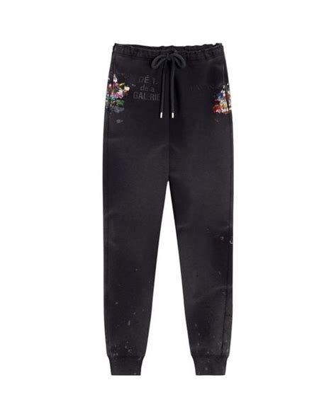 Lanvin X Gallery Dept Cotton Sweatpants In Black For Men Lyst