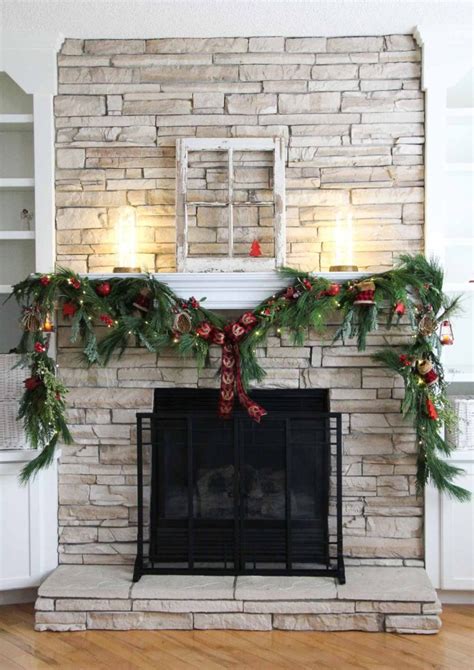 30 Beautiful Christmas Mantel Decorations Ideas A Diy Projects