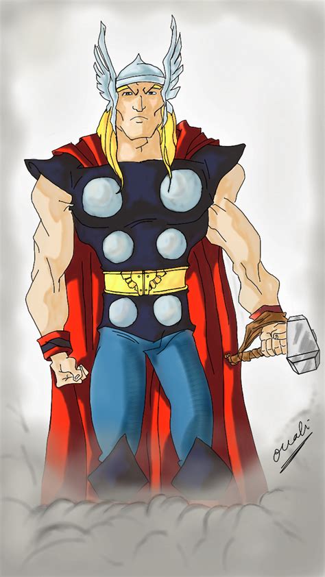 Thor - Anime Drawing Fan Art (34969588) - Fanpop