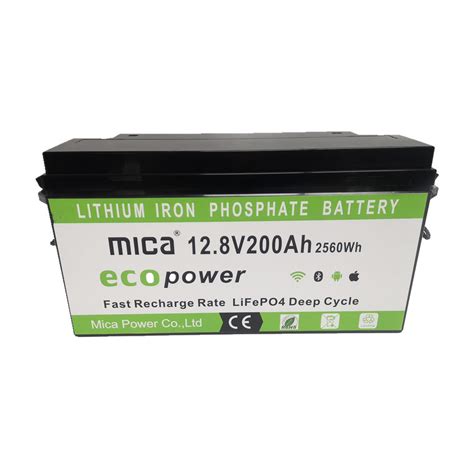 Mica Ah Lifepo V Wh Lithium Ion Battery For Solar Systems