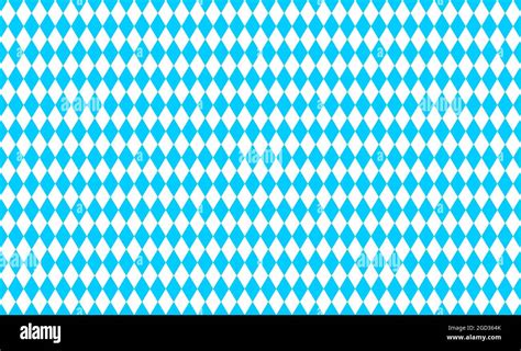 Traditional Oktoberfest pattern with blue and white rhombus. Bavarian ...