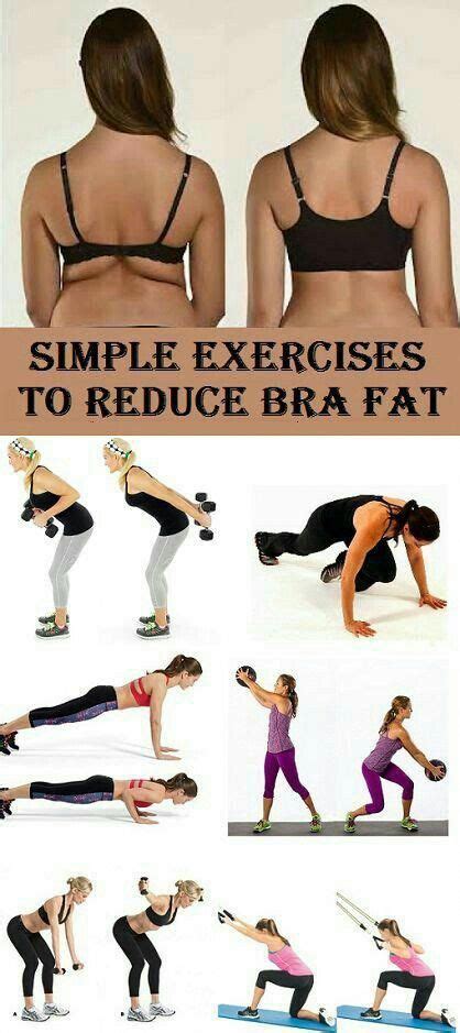 Simple Exercises To Reduce Bra Fat Easy Workouts Back Fat Workout