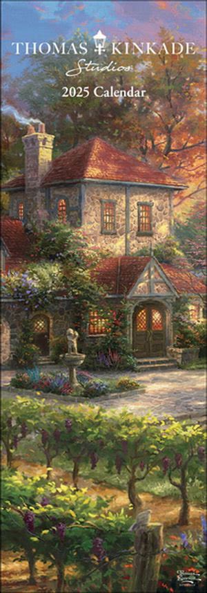 Thomas Kinkade Studios Slim Calendar By Thomas Kinkade