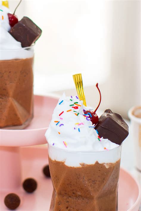 Chocolate Salted Fudge Truffle Milkless Milkshakes — Sugar & Cloth