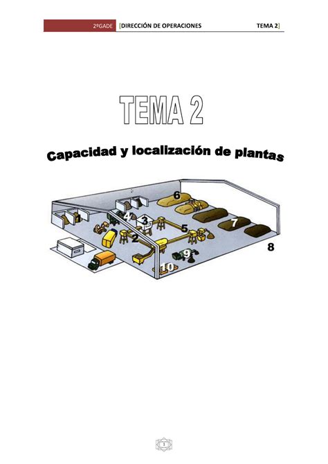 Capacidad Y Localizaci N De Plantas Capacidad Y Localizaci N