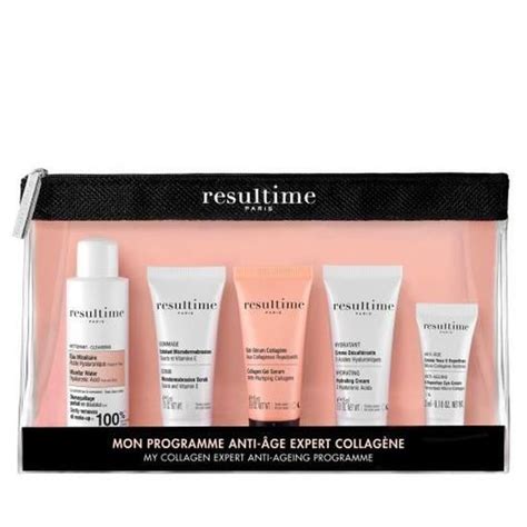 Trousse 5 produits Programme anti age Expert Collagène Resultime ...