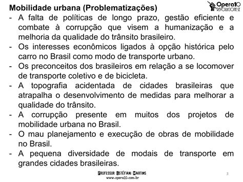 Redação Sobre Mobilidade Urbana Nota 1000