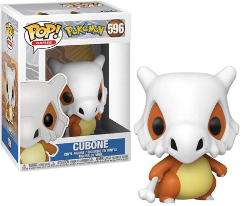 Funko Pokemon Pop Games Cubone Vinyl Figure 596 Toywiz