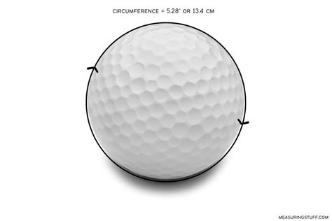 What Is The Circumference Of A Golf Ball? Size And Weight Guide ...