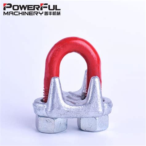 Us Type Red Color G Electro Hot Dip Galvanized Drop Forged Carbon