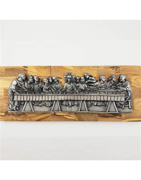 Last Supper Carved Wood Plaques