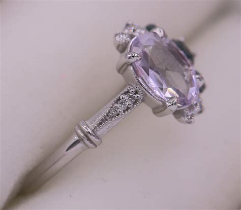 Fairy-tale Cluster Engagement Ring with Crescent Half Moon Halo and