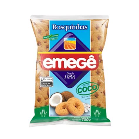 Biscoito Rosquinha De Coco Emeg G Super Veneza Guar Ii