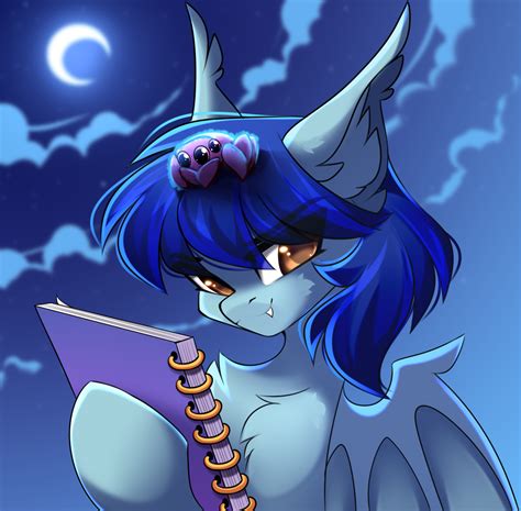 Safe Artist Airiniblock Oc Oc Only Oc Lunar Dusk Bat