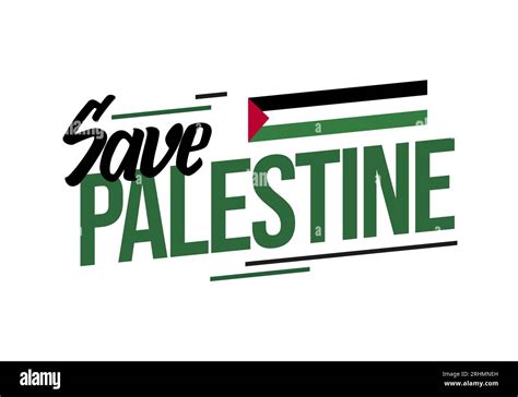 Save Palestine Banner Poster For Freedom And Human Rights Background Stock Vector Image And Art