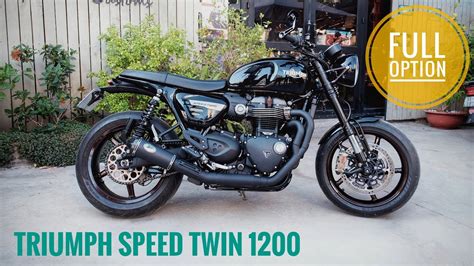 Triumph Speed Twin Full Option With Zard Exhaust Bst Carbon