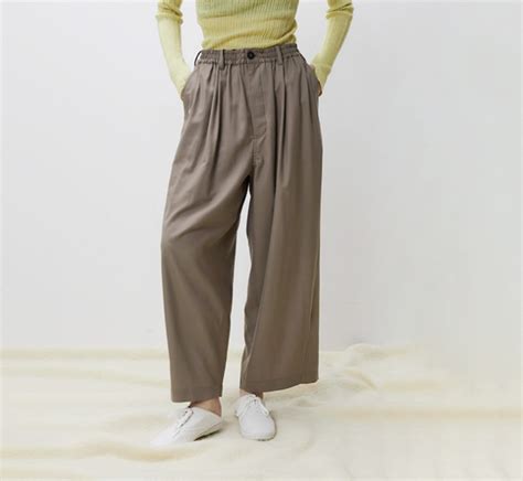 unfill アンフィル superfine wool gabardine BIG easy trousers イージーパンツ WHFL UW109