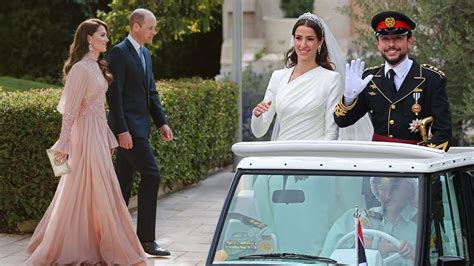 Kate Middleton And Prince William Attended The Royal Wedding Jordan