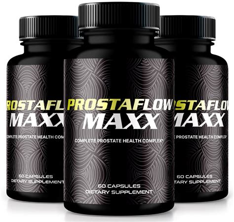 3 Pack ProstaFlow Maxx Capsules ProstaFlow Max Prostate Support