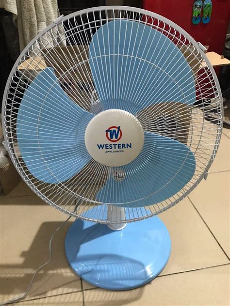 Desk Fan 16 Western Appliance Furniture Home Living Lighting