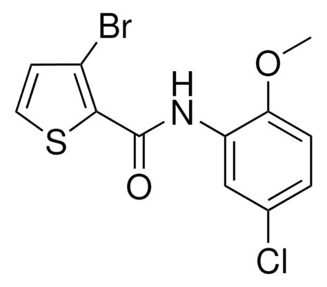 3 BROMO N 5 CHLORO 2 METHOXYPHENYL 2 THIOPHENECARBOXAMIDE AldrichCPR