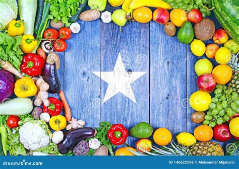 Fresh Fruits And Vegetables From Somalia Stock Photo Image Of Cost