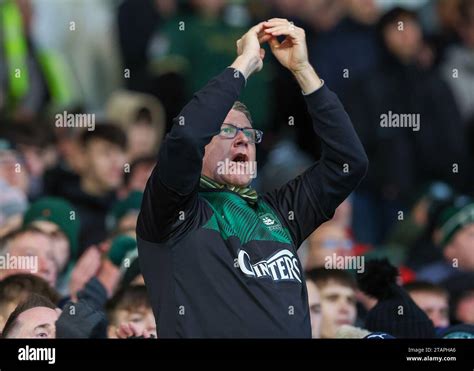 Plymouth Argyle fans during the Sky Bet Championship match Plymouth ...