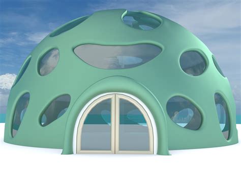 сырный игло хаус 3D Модель $10 - .blend .fbx .obj - Free3D