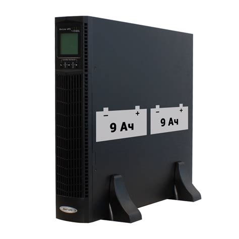 Бастион: SKAT-UPS 1000 RACK+2x9Ah источник бесперебойного питания